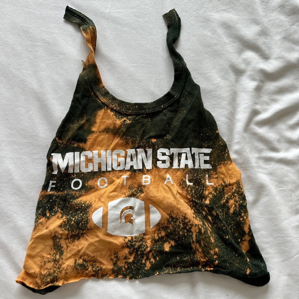 Michigan State Football Tank Top
